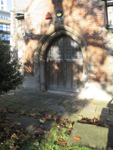 St Nicholas church door
